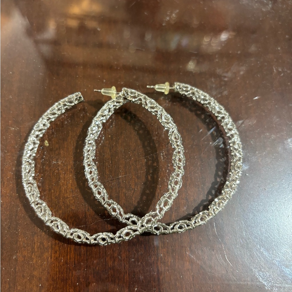 Kendra Scott Maggie Hoop Earrings Large